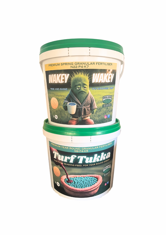 The Greenkeeper’s Choice. - Turf Tukka (Four Season) + Wakey Wakey (Spring)