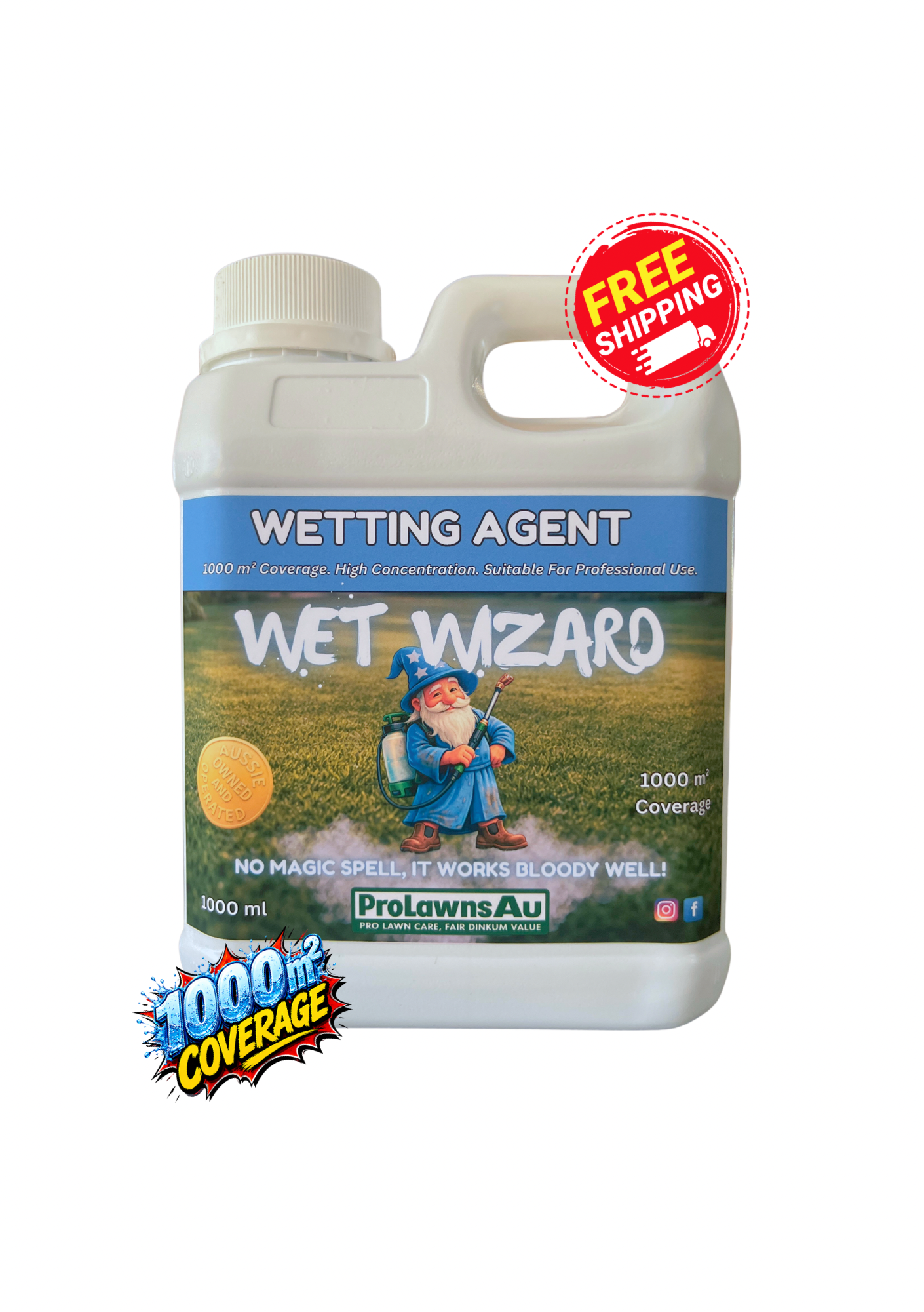 Wet Wizard - Lawn Wetting Agent 1Lt