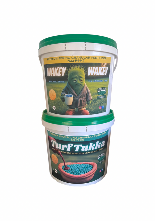 The Greenkeeper’s Choice. - Turf Tukka (Four Season) + Wakey Wakey (Spring)