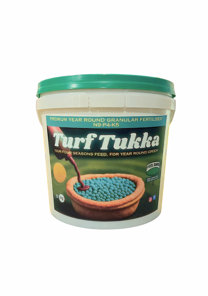 Turf Tukka - Premium Year Round Granular Fertiliser. 5kg
