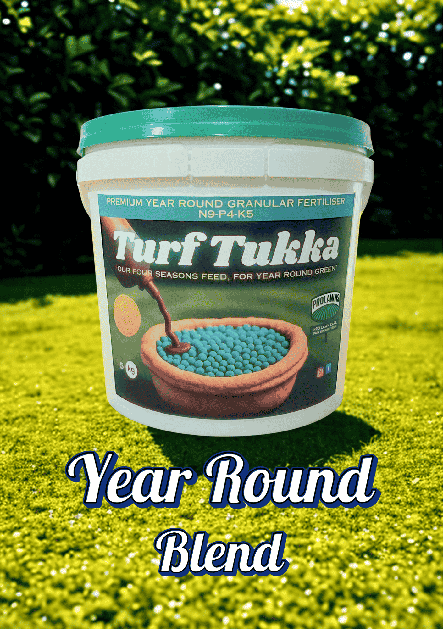 Turf Tukka - Premium Year Round Granular Fertiliser.