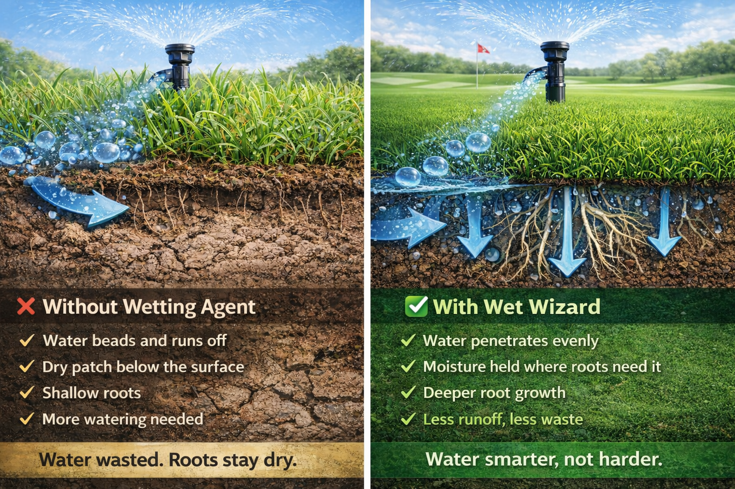 Wet Wizard - Professional Grade Wetting Agent. 500 m² of coverage!