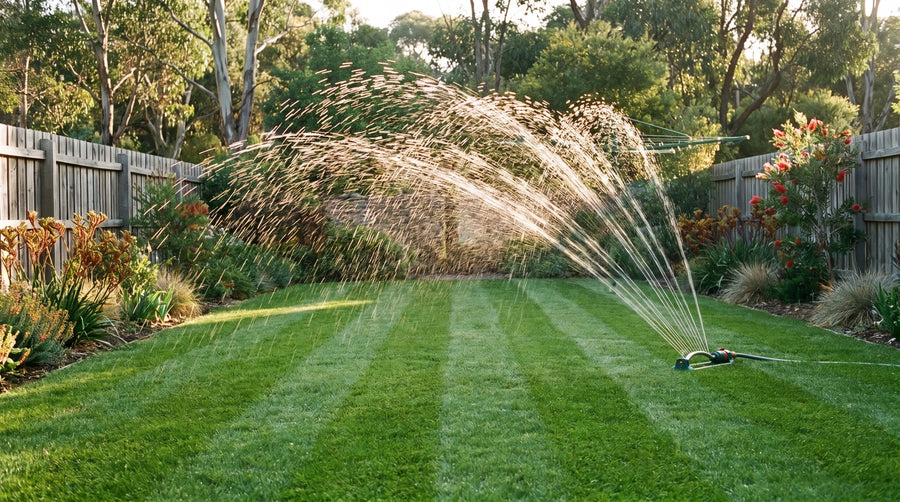 Water it in